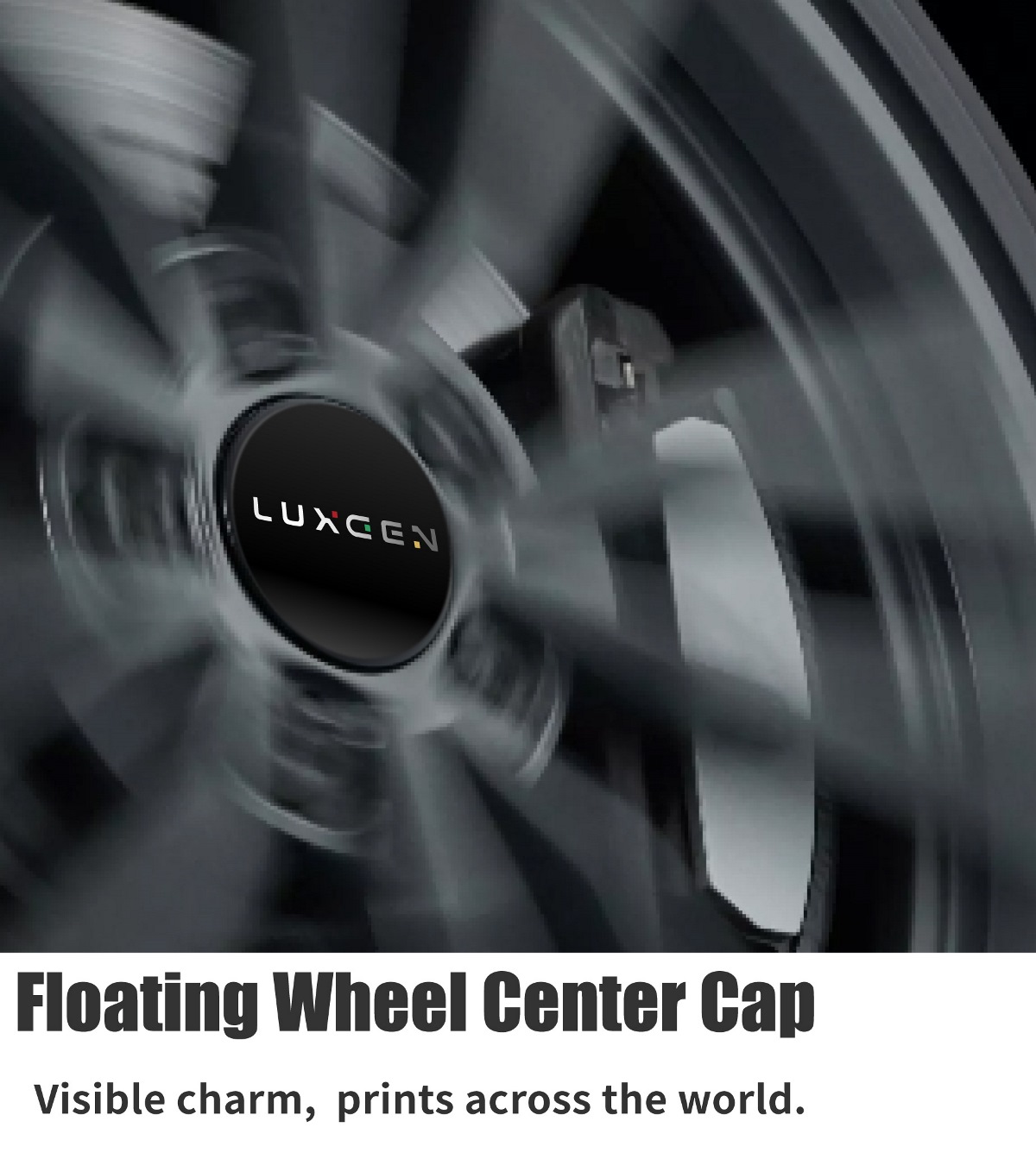 Floating Wheel Center Cap